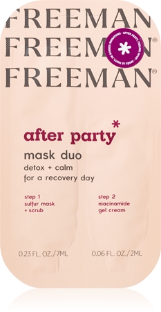 Freeman After Party detoxifying mask with soothing effect