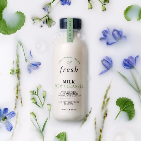 fresh Milk Body Cleanser gel doccia idratante con latte vegetale