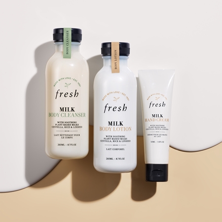 fresh Milk Body Cleanser gel doccia idratante con latte vegetale