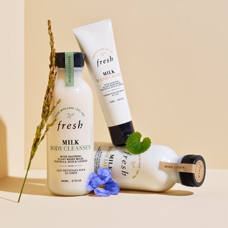 fresh Milk Body Cleanser gel doccia idratante con latte vegetale
