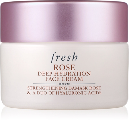 fresh Rose Deep Hydration Face Cream crème hydratante visage à l'acide hyaluronique
