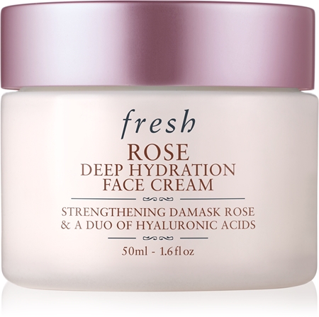 fresh Rose Deep Hydration Face Cream crème hydratante visage à l'acide hyaluronique