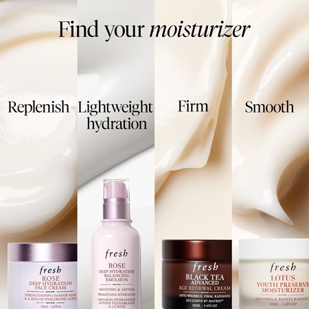 fresh Rose Deep Hydration Face Cream moisturising face cream with hyaluronic acid