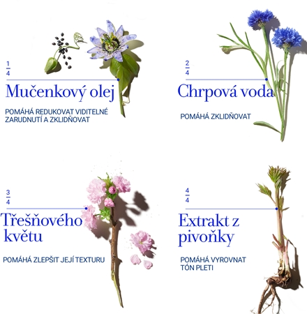 fresh Floral Recovery Calming Mask noční maska pro citlivou pleť