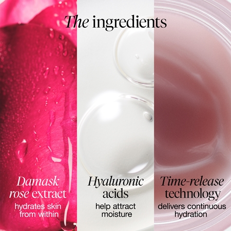 fresh Rose Deep Hydration Face Cream moisturising face cream with hyaluronic acid