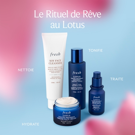 fresh Lotus Refining Dream Toner lotion tonique exfoliante douce