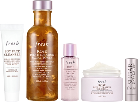 fresh Rose Perfect Dewy Skin & Lips Gift Set