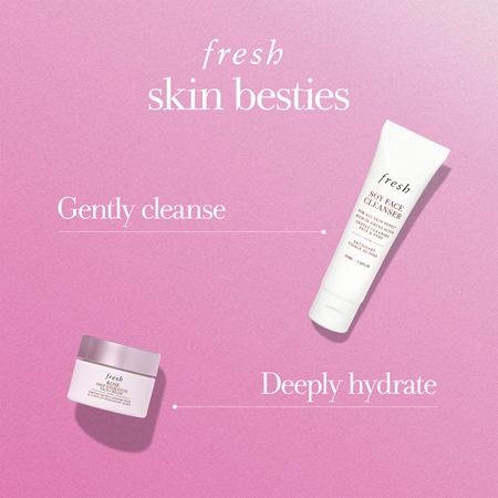 fresh Rose Dewy Skin Duo sæt til pleje af huden