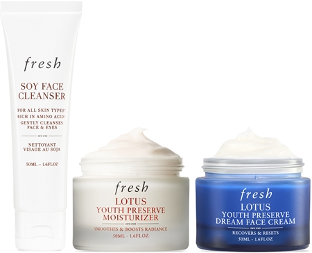 fresh Smooth Days, Radiant Nights skin care set