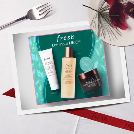 fresh Luminous Lift Off coffret de soins visage