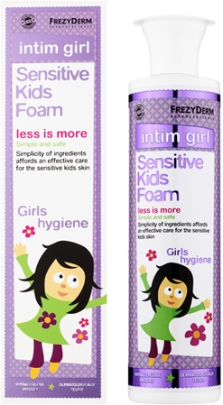 Frezyderm Sensitive Kids For Girls foam for intimate hygiene
