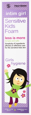Frezyderm Sensitive Kids For Girls foam for intimate hygiene
