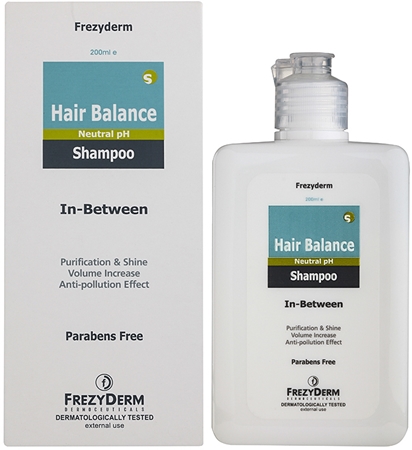 Frezyderm Hair Balance jemný šampón pre vlasovú pokožku medzi dermatologickými ošetreniami