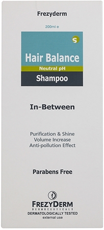 Frezyderm Hair Balance jemný šampón pre vlasovú pokožku medzi dermatologickými ošetreniami