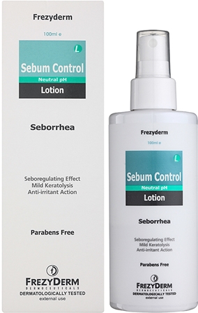 Frezyderm Sebum Control tratamiento sin aclarado para el exceso de grasa en el cuero cabelludo