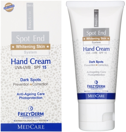 SPOT ENDE Handcreme Mit LSF 15 – Gegen Altersflecken & Pigmentierung – Aufhellende Pflege
