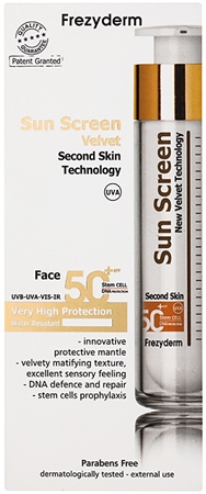 Frezyderm Sun Care crema protectoare pentru fata SPF 50+