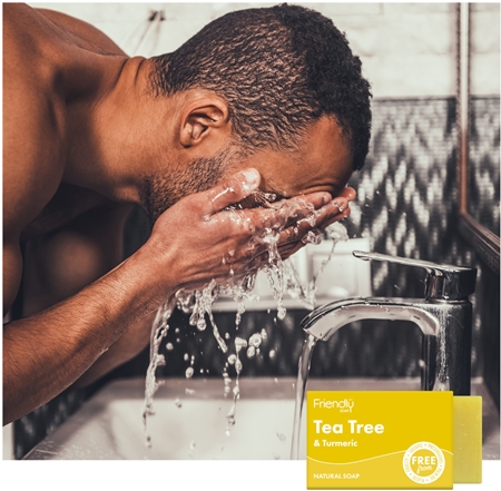 Friendly Soap Natural Soap Tea Tree & Turmeric přírodní mýdlo