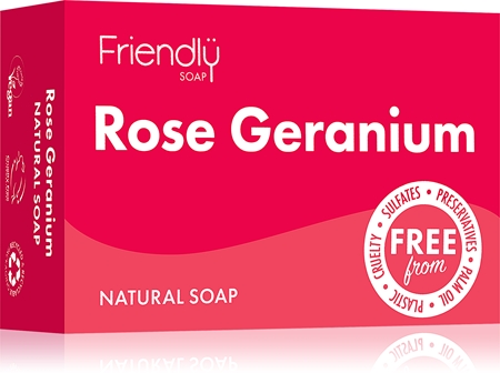 Friendly Soap Natural Soap Rose Geranium savon naturel
