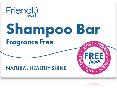 Friendly Soap Natural Shampoo Bar Fragrance Free Looduslik seep juustele