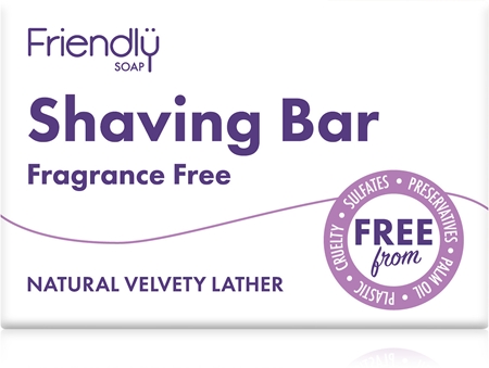 Friendly Soap Shaving Bar Fragrance Free přírodní mýdlo na holení