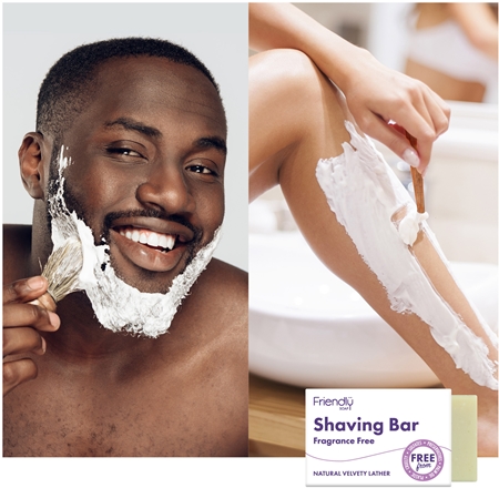 Friendly Soap Shaving Bar Fragrance Free přírodní mýdlo na holení