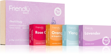 Friendly Soap Natural Soap Floral and Fruity confezione regalo