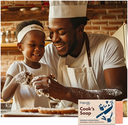 Friendly Soap Cook's Soap sapone solido naturale per le mani