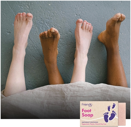 Friendly Soap Foot Soap přírodní tuhé mýdlo na nohy