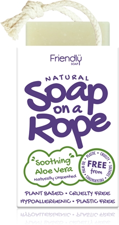 Friendly Soap Soap on a Rope Aloe Vera Natural Soap on a string