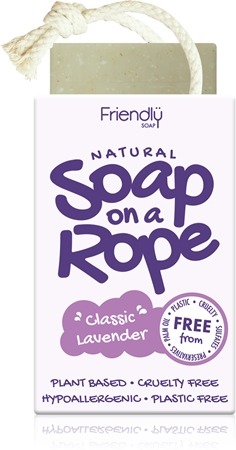 Friendly Soap Soap on a Rope Lavender Natural Soap on a string