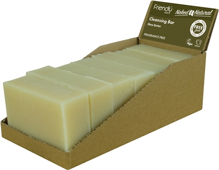 Friendly Soap Cleansing Bar Shea Butter Natural Soap for the face