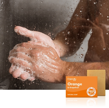 Friendly Soap Natural Soap Orange & Grapefruit natūralus muilas