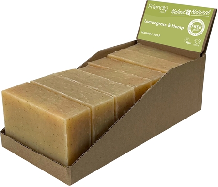Friendly Soap Natural Soap Lemongrass & Hemp Natural Soap