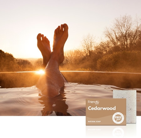 Friendly Soap Natural Soap Cedarwood Natural Soap