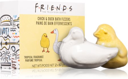 Friends Chick and Duck badbom