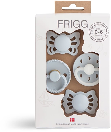 FRIGG Baby's First Pacifier Moonlight Sailing dummy Powder Blue