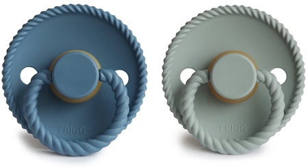 FRIGG Round Latex Ocean View/Sage биберон