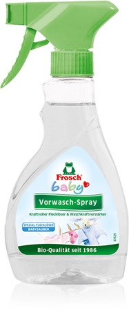 Frosch Baby Vorwasch - Spray decolorant pentru îndepărtarea petelor pentru rufele copiilor