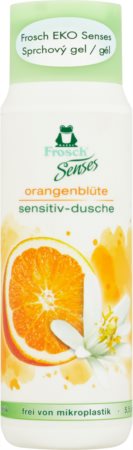 Frosch Senses Orange Blossom sanftes Duschgel für empfindliche Oberhaut
