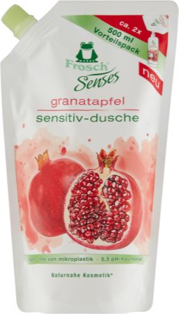 Frosch Senses Pomegranate gel de douche recharge