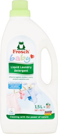 følgeslutning Spil terrorisme Frosch Baby Laundry Hypoallergenic vaskemiddel | notino.dk