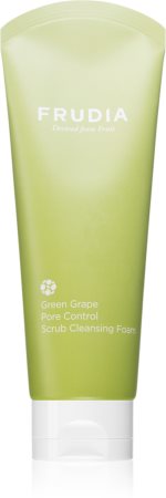 Frudia Green Grape spuma exfolianta pentru curatare pentru micsorarea porilor