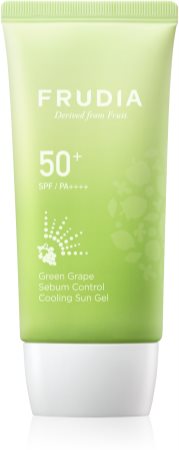 Frudia Sun Green Grape Sebum Control gel solar hidratante para pele oleosa e mista