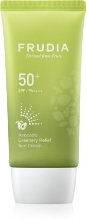 Frudia Sun Avocado Greenery Relief loțiune protectoare hidratantă pentru piele sensibilă