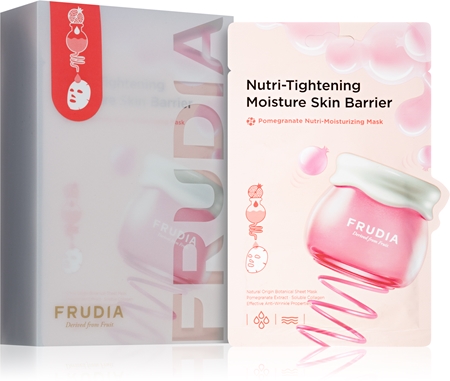 Frudia Pomegranate glättende Stoffmaske zur Erhöhung der Hautelastizität