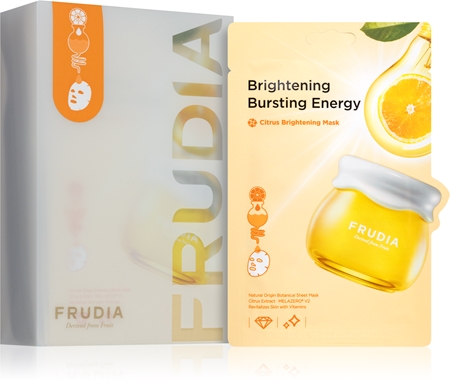 Frudia Citrus maschera viso illuminante in tessuto