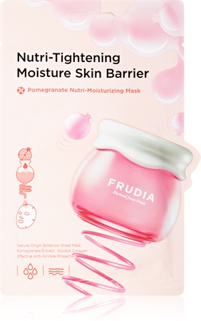 Frudia Pomegranate masque en tissu lissant augmentant l’élasticité de la peau