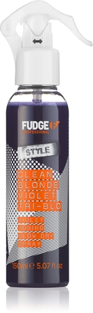 Fudge Clean Blonde Violet Tri-Blo tónovací sprej pro blond vlasy