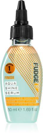 Fudge Finish Aqua Shine Serum kisimító szérum a fénylő és selymes hajért